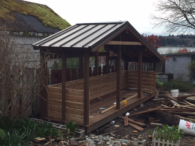 Firewood-shed